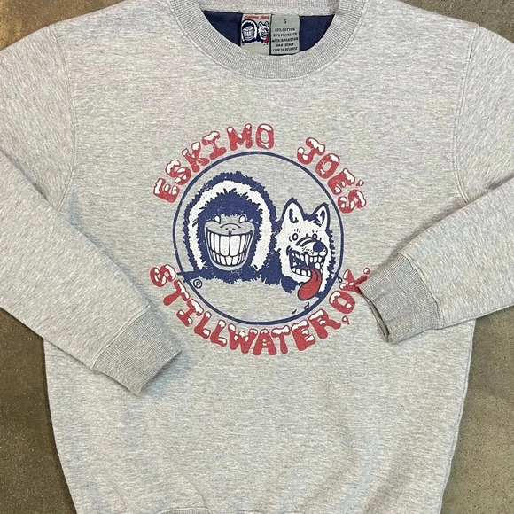 Vintage Eskimo Joes Crewneck Graphic Sweatshirt - Picture 2 of 7